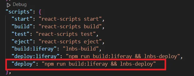 Deploy Script for Liferay | TypeScript and React with Liferay Deploy Script for Liferay