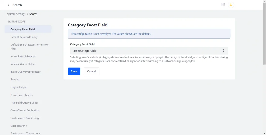Exploring search in system setting