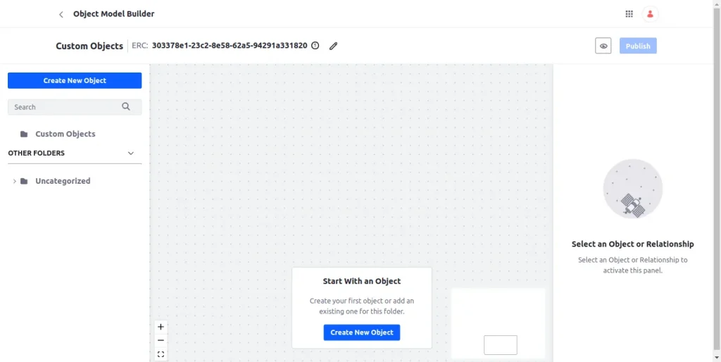 Model builder interface