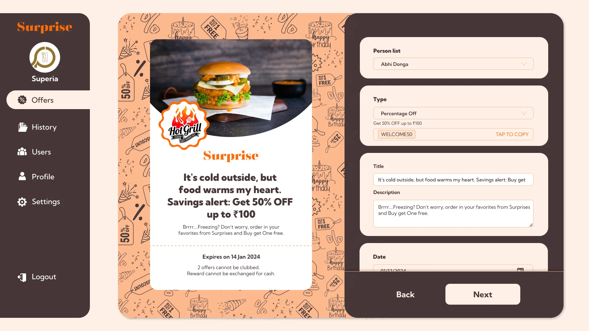 Restaurant Promotion Platform