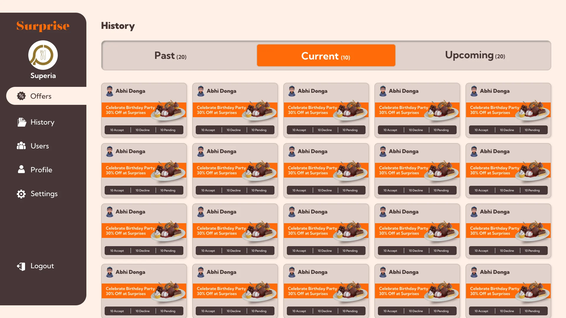 Restaurant Promotion Platform