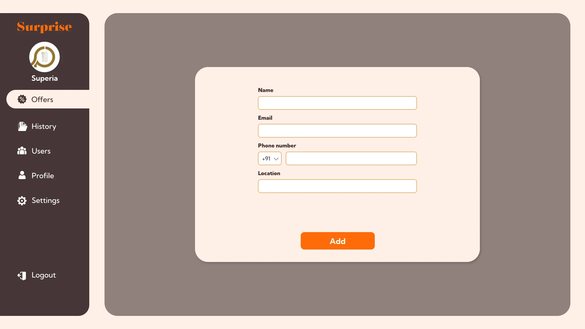 Restaurant Promotion Platform