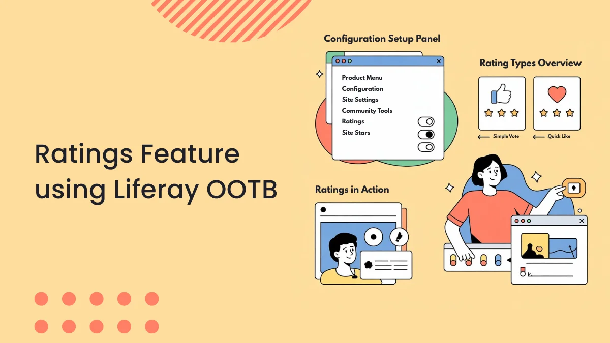 Ratings Feature using Liferay OOTB