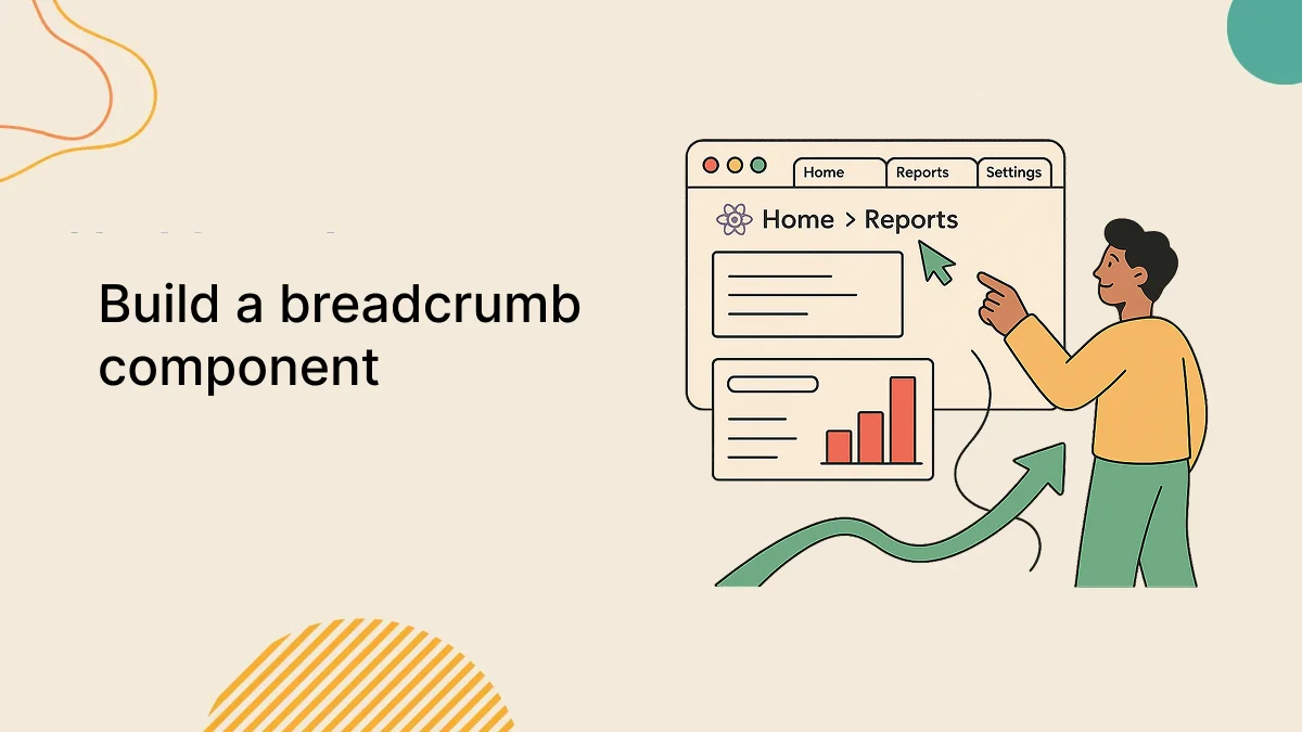 Build a breadcrumb component