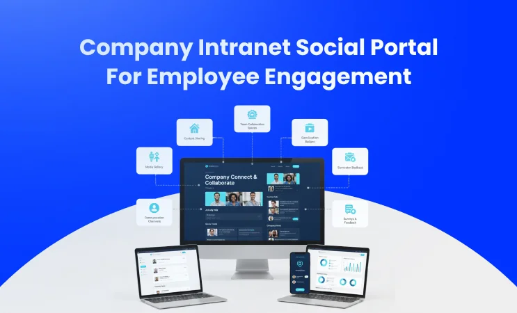 Company Intranet Social Portal for Employee Engagement
