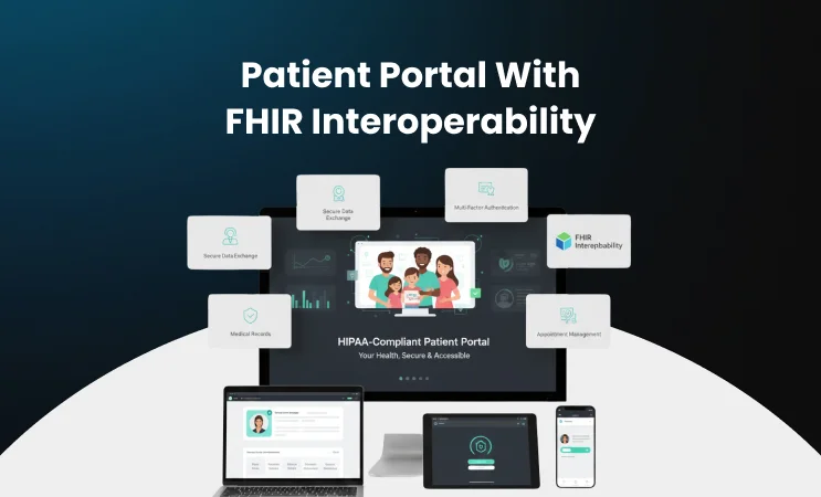 HIPAA-Compliant Patient Portal with FHIR Interoperability